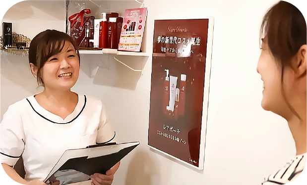 カウンセリング風景
          